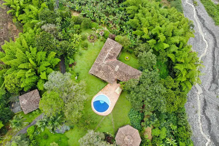 vista aérea Hacienda Venecia