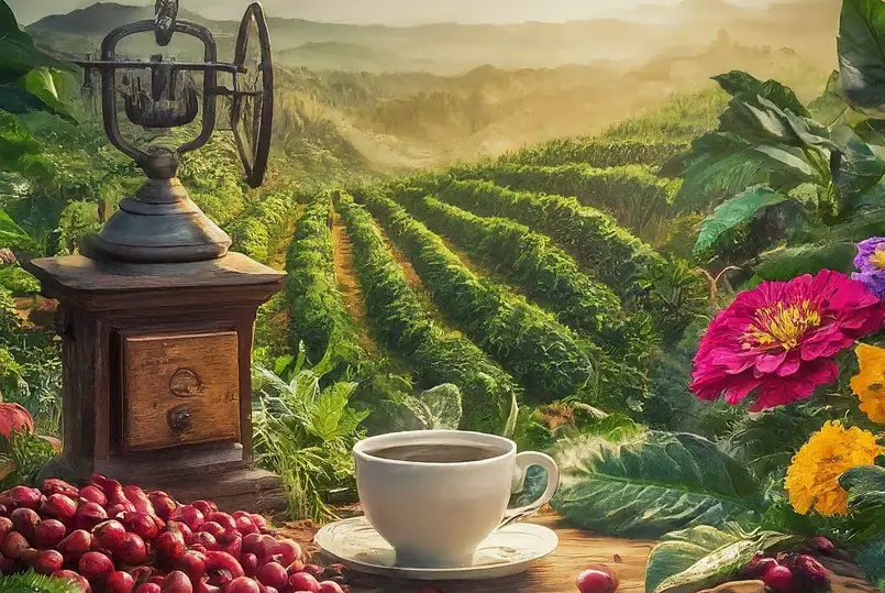Conexión café-naturaleza